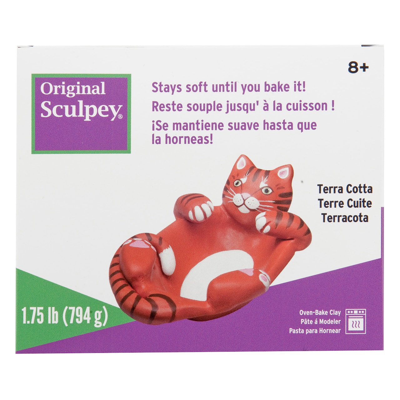 6 Pack: Original Sculpey® Terra Cotta Oven-Bake Clay